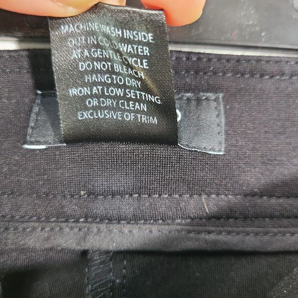 JONES & CO Jones New York Women Black Pants - M - Picture 5 of 8